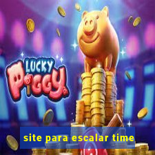 site para escalar time